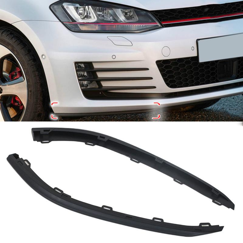 Для Volkswagen VW Golf MK7 GTI 2015 2016 2017 5GG8059039B9 передний бампер автомобиля губа нижний спойлер воздушный дефлектор отделка