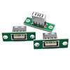 5 шт. USB с фиксированным разъемом на плате, для DIY-панелей, ремонт, интерфейс зарядки, гнездо, порт зарядки, паяные разъемы, гнездо