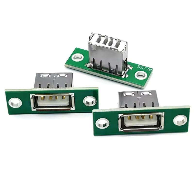 5 шт. USB с фиксированным разъемом на плате, для DIY-панелей, ремонт, интерфейс зарядки, гнездо, порт зарядки, паяные разъемы, гнездо