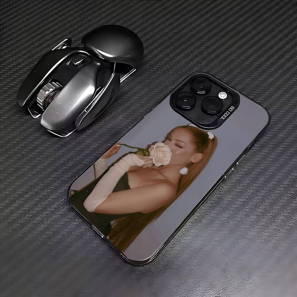 Singer A-Ayliva wallpaper Phone Case For iPhone17,16,15,14,13,12,11 Plus,Pro Max Colored Silver Plated Inside Cover