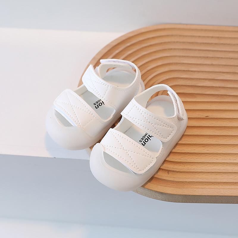 Baby Sandals2026New Summer Baby Walking Shoes with Soft Soles for Boys and Girls, Breathable and Non-Slip, Korean Style Trendy Shoes