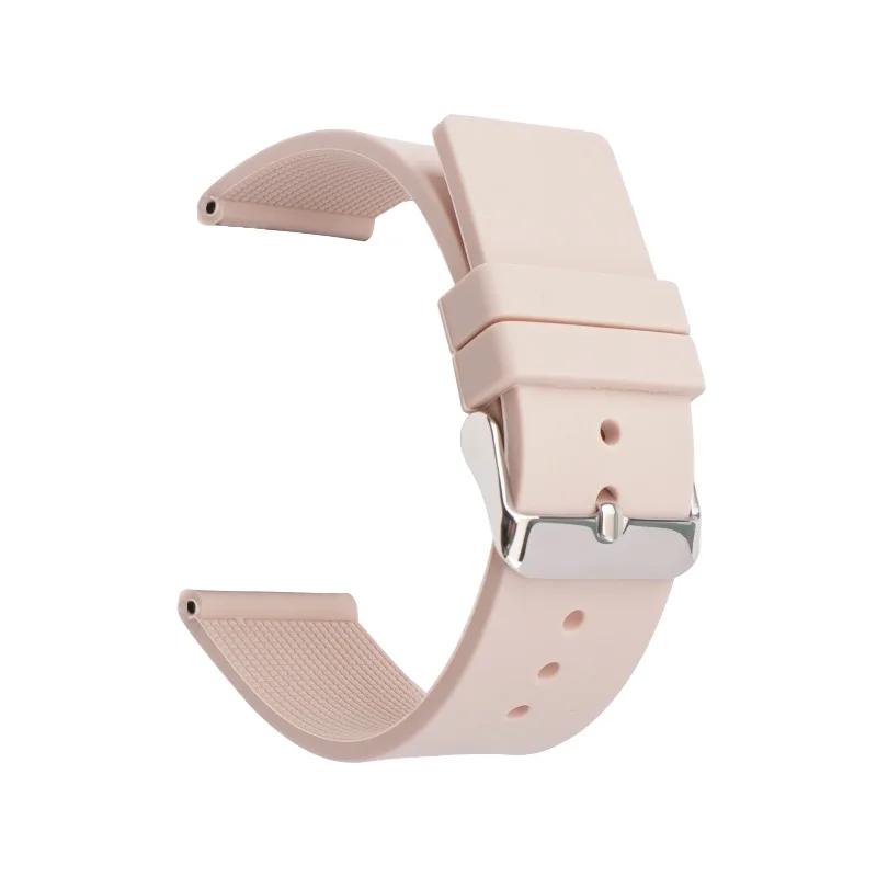 12 мм 14 мм 16 мм 18 мм 20 мм 22 мм 24 мм силиконовый ремешок для Omega мягкий резиновый ремешок конфетного цвета для мужчин и женщин сменные аксессуары для браслета
