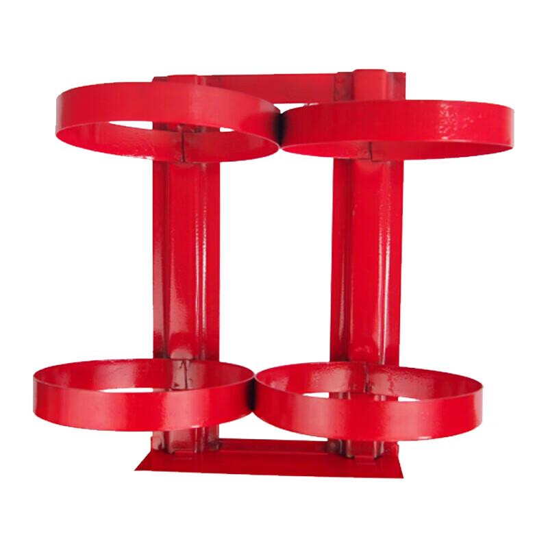 Double Fire Extinguisher Wall Mount Bracket