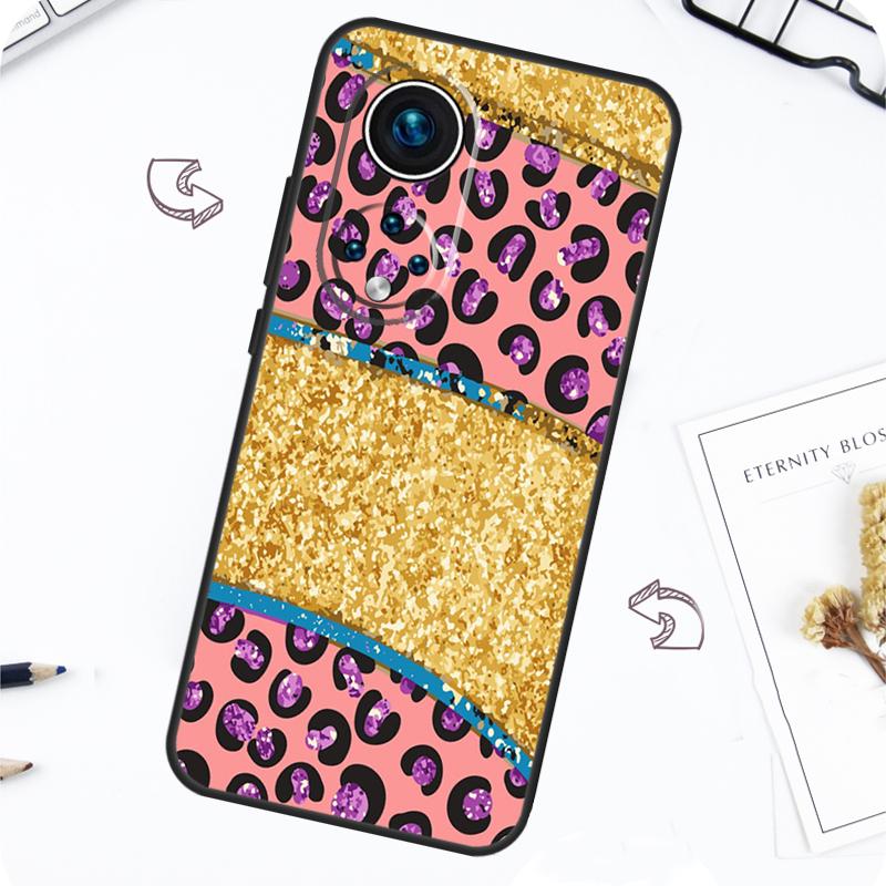 Чехол с леопардовым принтом для Honor Magic 7 5 6 Lite Honor 200 Pro X8b X9a X8a X8 X9 X9c X9b 50 70 90 Lite