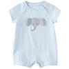 DAVE&BELLA Baby Boys' Short-Sleeve Summer Romper