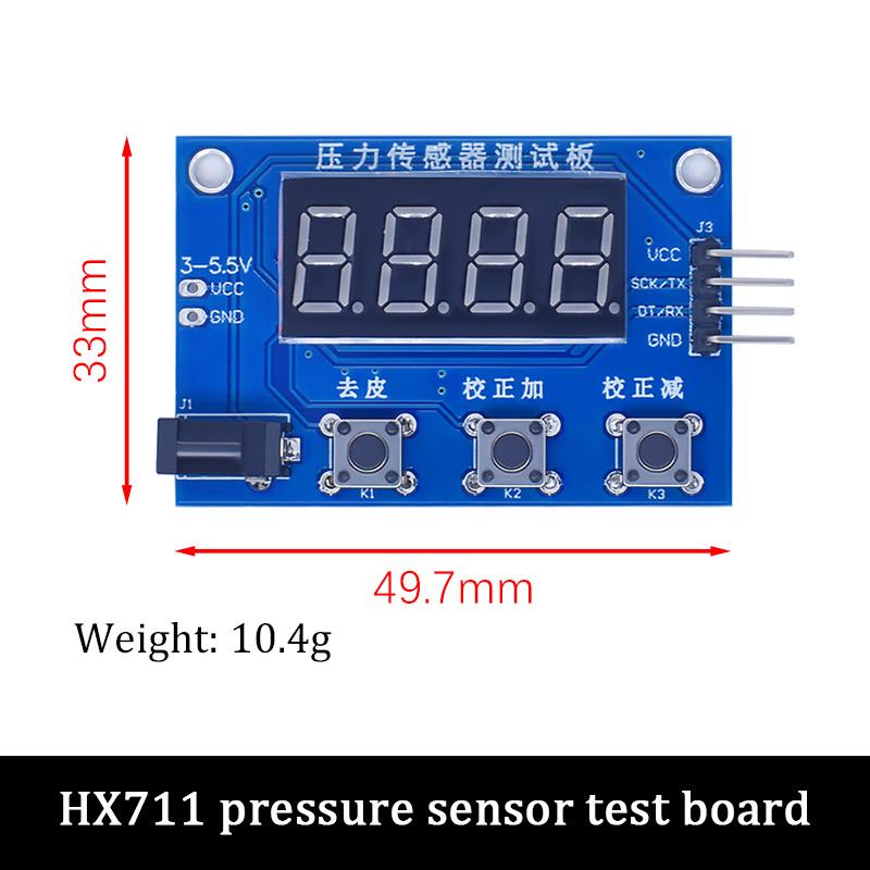 Модуль весового датчика LIZAO HX711 + тензодатчик из легированной стали 1 кг 5 кг 10 кг 20 кг для Arduino Электронные весы DIY