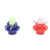 B8.4D Bx8.4D Instrument Panel Dc 12V Indicator Lamp Light Vehicle White Blue Green 10Pcs B8.4 Led Car Cob Dash Board Bulb