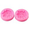 2Pcs Silicone Fondant Resin Mould Pink Holly Leaf SiliconeMould Christmas Mould Candle