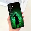 Чехол для телефона Аниме P-Pieces Зоро для Samsung S25,S24,S21,S22,S23,S30,Ultra,S20,Plus,Fe,Lite,Note,10,9,5G Черный