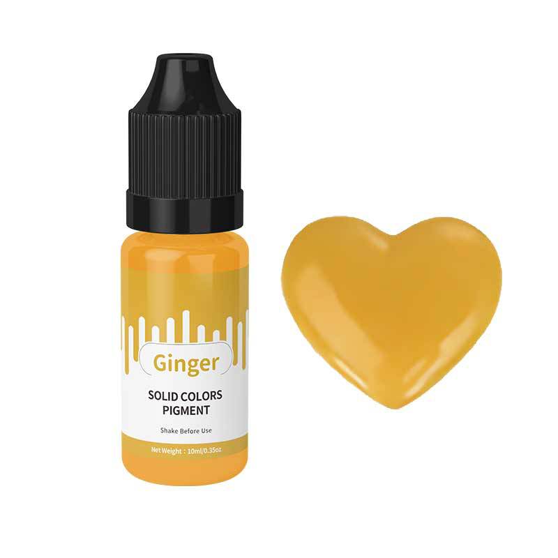10ML Epoxy Resin Pigment Liquid DIY Candle Silicone Mold Pigment Wax Dye DIY Candle Making Supplies Dyeing Candle Color Colorant
