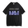 Crystal Castles Графический Принт Футболка Унисекс Унисекс Готический Рок Оверсайз Футболки Короткий Рукав Мужские Хип-Хоп Повседневные Винтажные Футболки