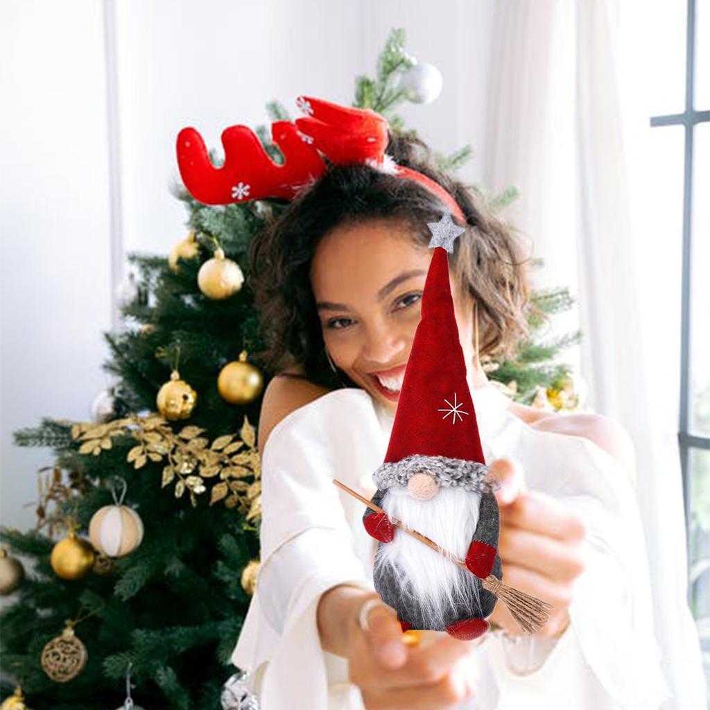 Рождественский гном безликий гном кукла кулон украшение для дома украшение