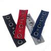 Elastic Punk Metal Eyelet Headband, Unisex Wide Stretch Rivet Hair Band, Retro Street Sports Sweat Head Wrap