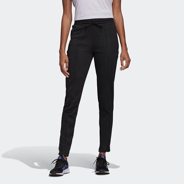 adidas Женские облегающие повседневные спортивные брюки, черные FP7971