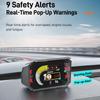 Car OBD + GPS HUD Head Up Display LCD Instrument Panel Gauge RPM Voltage Oi Pressure Turbo Meter Speedometer