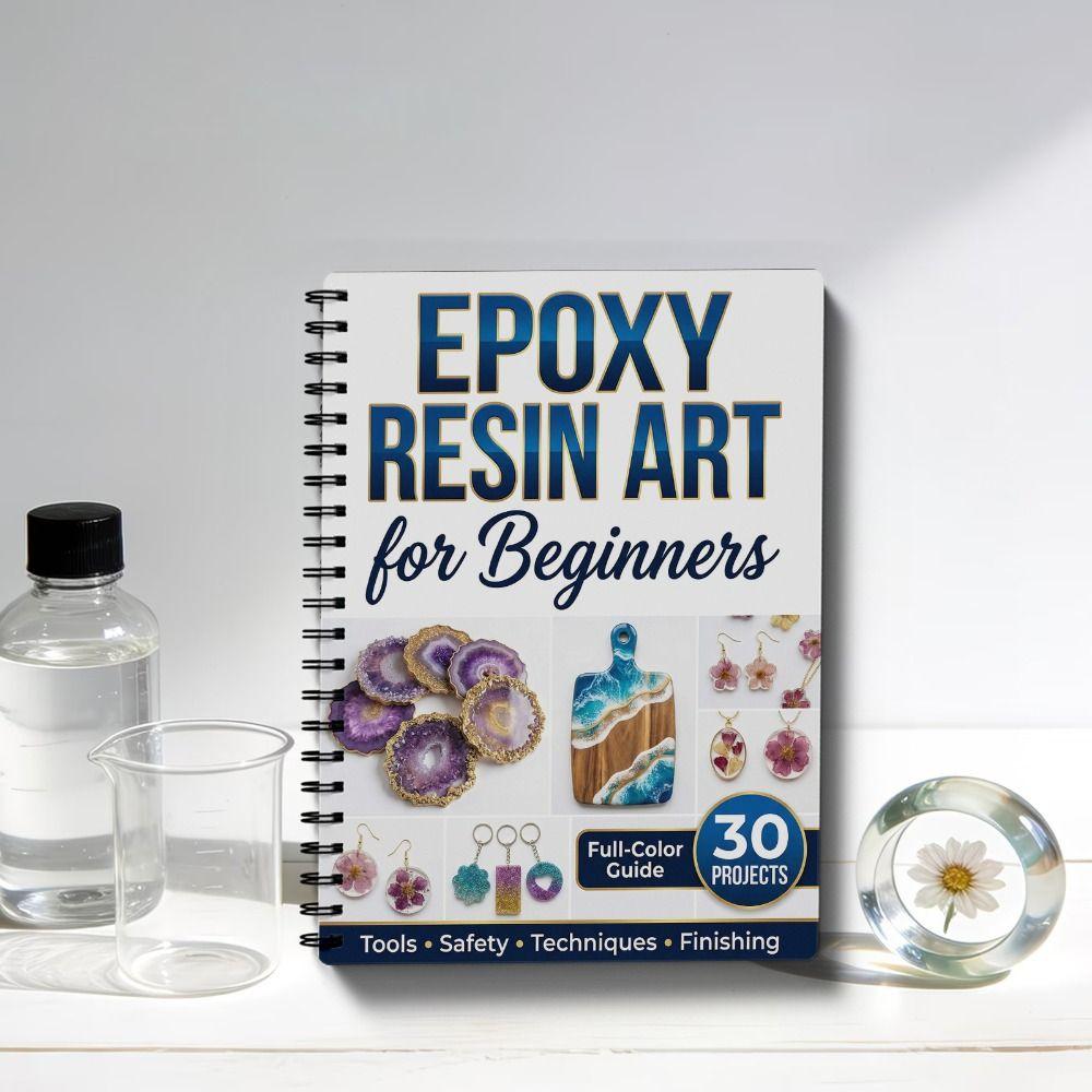 30 Projects Beginner DIY Crafts Book Illustrated Essential Guide Notebook Tools Handbook Tutorial