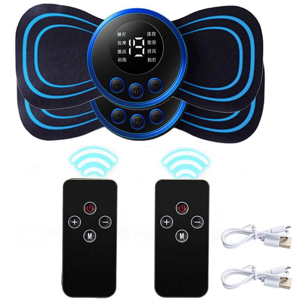 Ems Smart Mini Massage Sticker Портативный электрический массажер для шеи и плеч, физиотерапевтический прибор для шейного массажа