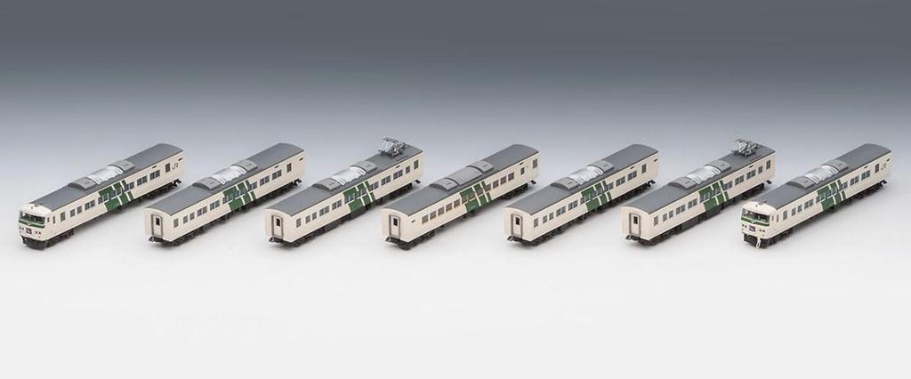 TOMIX N Gauge JR 185 200 Series Odoriko Reinforced Skirt Set 98569 Model Train
