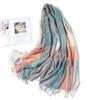 2024 Autumn And Winter Imitation Cashmere Scarf Solid Color Fashionable Versatile Warm Shawl Tassel Scarf