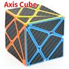 Carbon Fiber Cube Magic Cube Speed 2x2 3x3 4x4 5x5 Pyramid 223 233 Sq1 Skew Puzzle Rice Dumling Cubo Magico Toys For Children