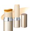 KAMIKA Silky Stick Foundation Conceals Dark Complete Base Makeup with One Contains 15 Beauty Ingredients Such As Beige Bottle [With Brush, Circles,