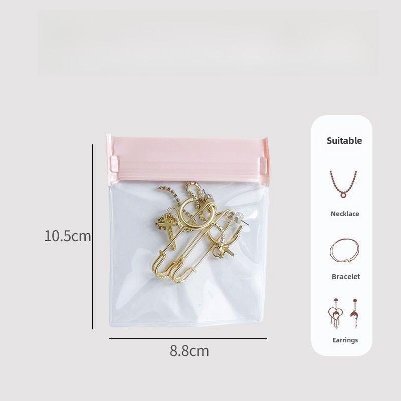 Сумка для хранения ювелирных изделий из шелка EVA 50: Антиокислительное покрытие для сережек, ожерелий, браслетов