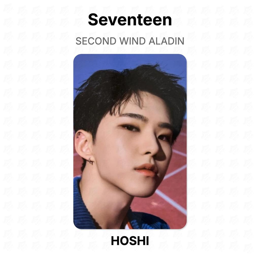 Seventeen SECOND WIND ALADIN Official Photocard