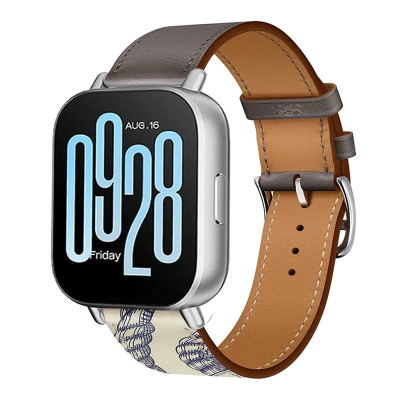 Кожаный браслет-петля для Realme Watch 5 Аксессуары для ремешка 22 мм Ремешок для Realme Watch S2/3 3Pro S SPro/2 2 Pro Ремешок для часов
