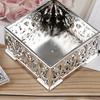 Пластиковая шкатулка для безделушек с сокровищами, квадратная коробка для конфет, сундук с сокровищами, коробка для свадебных подарков