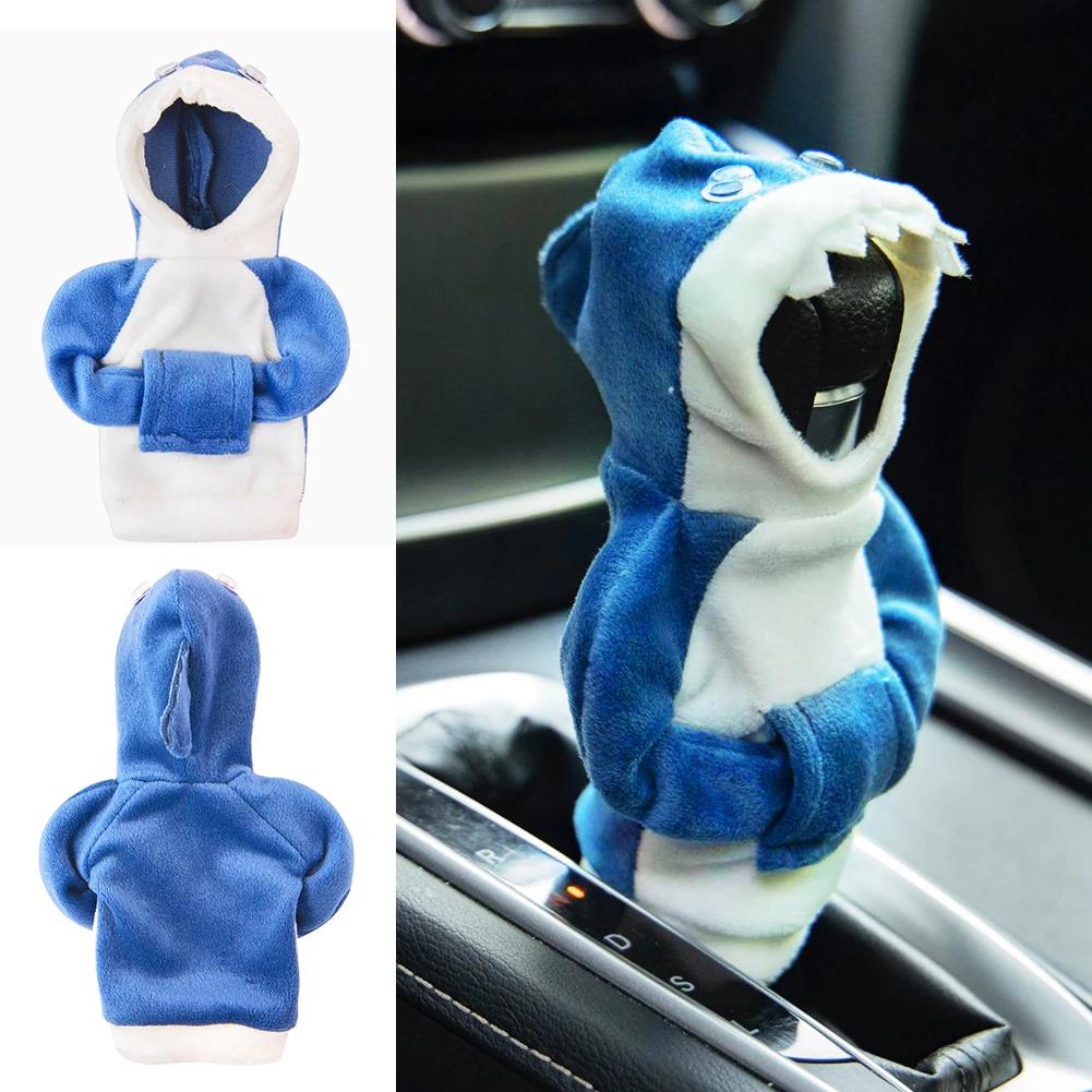 Толстовка с капюшоном автомобильный чехол для рычага переключения передач модный рычаг переключения передач милый мультяшный рычаг переключения передач декоративный чехол для толстовки автомобильный интерьер