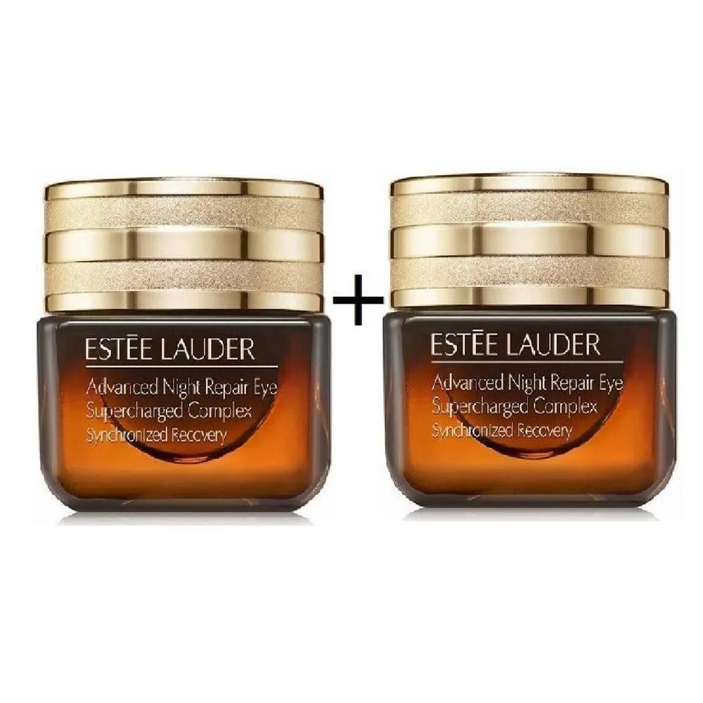 1+1 Estée Lauder НОВЫЙ Гель-крем для кожи вокруг глаз Night Repair 15 мл x 2