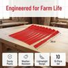 10Pcs Durable Cattle Marking Bands Light Weight Livestock ID Rings  Farm Livestock