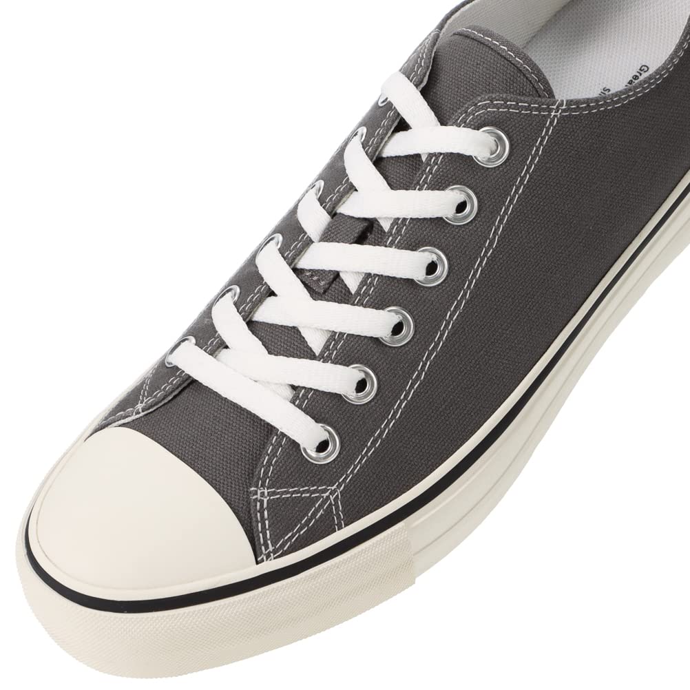 Кроссовки из эко-холста Серые см 3E [Cedarcrest] CC-9408 Мужские 28.0