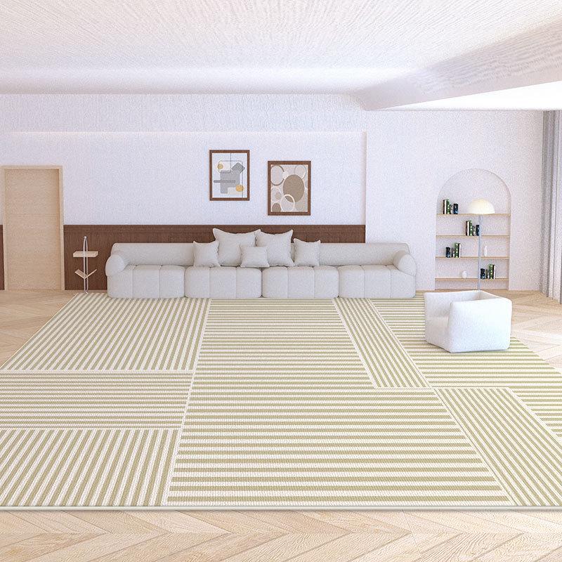 Ковер для гостиной и спальни Cream Loop Velvet 2024 года — водонепроницаемый, устойчивый к пятнам, долговечный