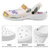 Cartoon Printed EVA Casual Clogs Women Men Quick Dry Easy Clean Slip On Travel Use Beach Garden Daily Walking Daily Shoes Home Use