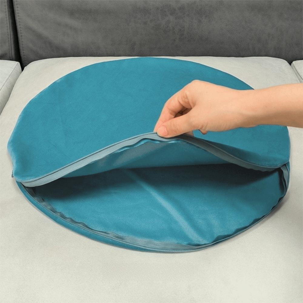 Круглая наволочка для подушки для сна 40*40см Декоративная наволочка Чехол для декоративной подушки для гостиной и спальни