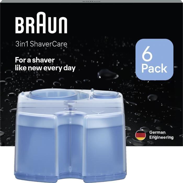 Cleaning Cartridge - BRAUN - CCR6 Clean & Refills; Renew - For SmartCare Station - Pack of 6