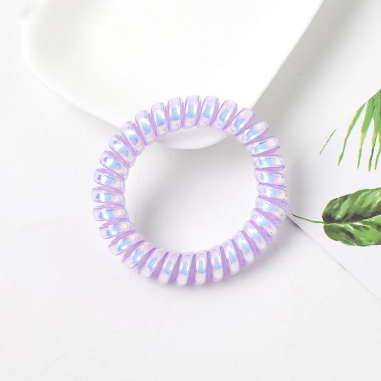 2 шт., женская пластиковая веревка для волос, телефонная проволока, резинка для волос, высокоэластичная резинка для волос, повязка на голову, инструменты для укладки волос