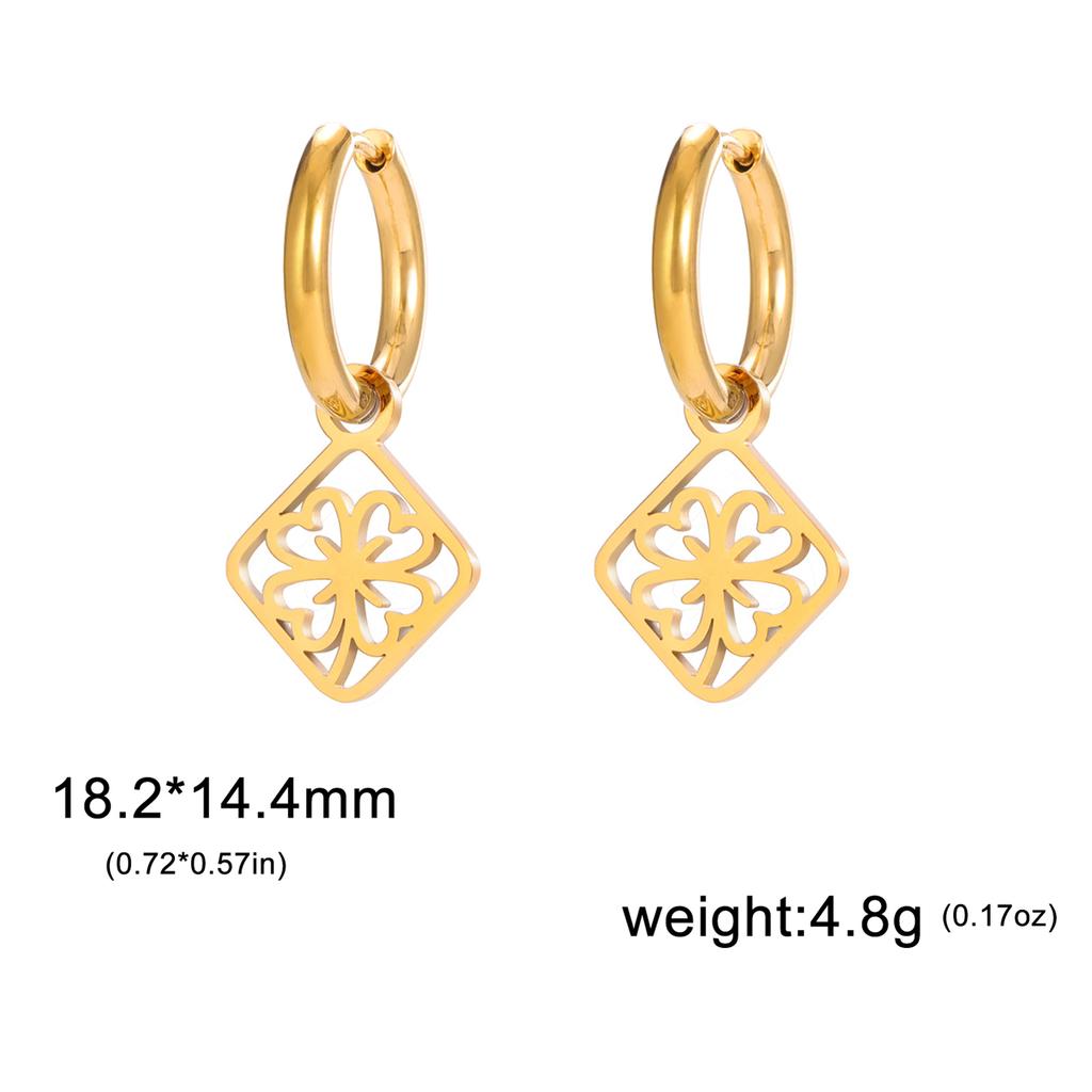 Cazador Animal Dog Cat Paw Footprint Earrings for Women Stainless Steel Flamingo Drop Earrings Jewelry Birthday Gift 2026