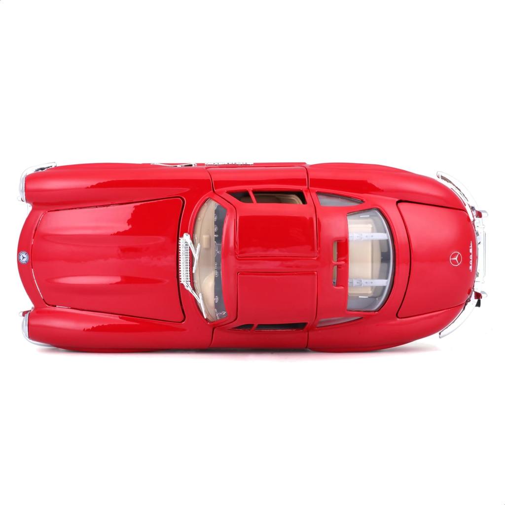 Bburago 300 SL 1954 Красный Металлическая Модель Готовый Продукт RD 1/24 Mercedes-Benz / Автомобиль, 18-22023 [Б/у]