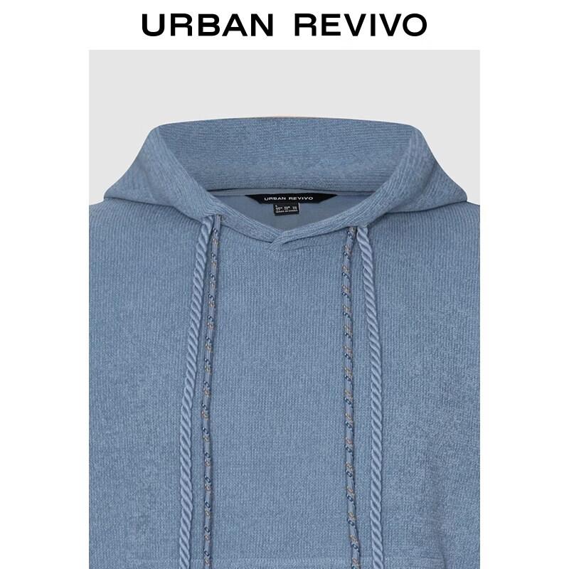 UR Зимняя Повседневная Свободная Толстовка с Капюшоном