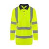 PRO RTX High Visibility Мужская рубашка поло с длинным рукавом