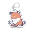 Акриловый вздыхающий брелок для ключей с животным Котенок Панда Брелок Курица Вздыхающий Подвеска Кот Унисекс