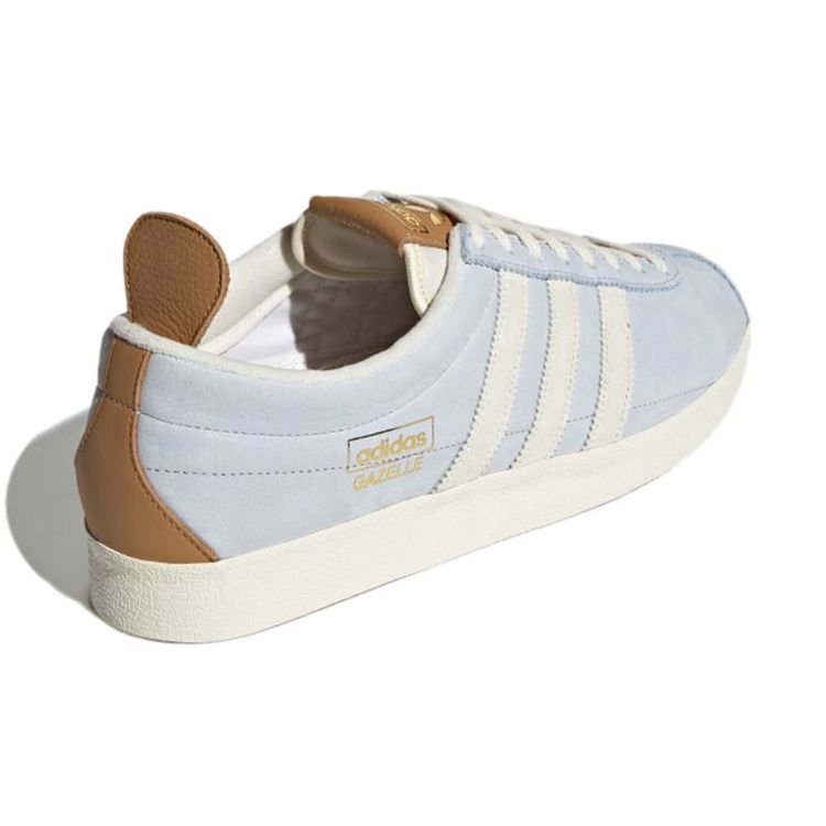 Adidas Gazelle Vintage Halo Blue Mesa Unisex Sneakers Cream-White H02230