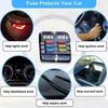 60/100/180Pcs Standard Automotive Fuses - 60 Mini Car Fuse +60 Standard Fuse Automotive +60 Micro Fuse With Box