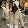 Thickened bread clothes short down cotton-padded clothes female loose student autumn and winter jacket cotton-padded jacket ins tide