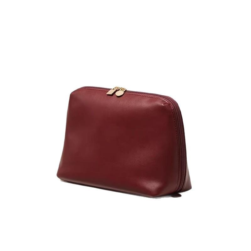 2026Women's high-end portable makeup bag with compartments for organized storage, ideal for travel and toiletries, and waterproof