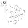 925 Sterling Silver Ball Head Pins Needles 9 Eye Pins T Shape Heads Pins Beads Earring Jewelry Findings Ornament Jewelry Making