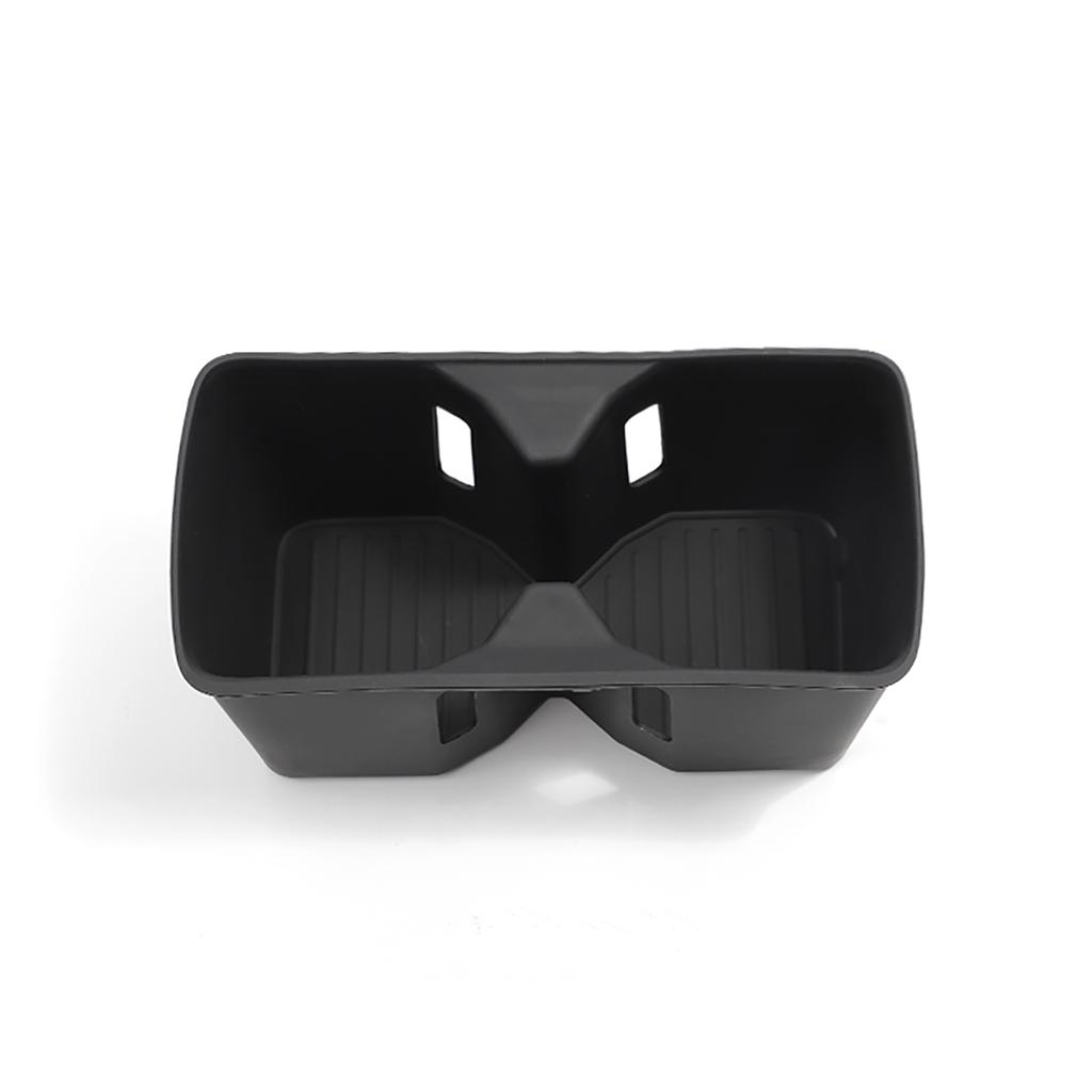 Для Hyundai Santa Fe 2024 2025 Подстаканник Ящик для хранения Силиконовый амортизирующий поднос для чашек Организация Автоаксессуары