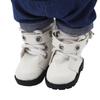 1 Pair Casual Wear Doll PU Leather Shoes Lightweight 20cm Doll Leather Boots  DIY Doll